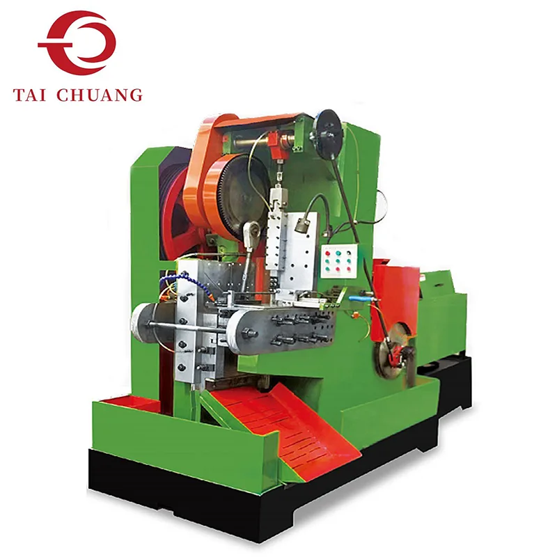 Automatisk skære- og gevindrullemaskine