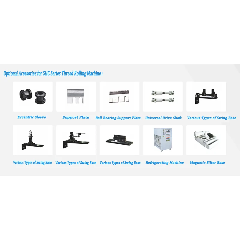 High Precision Hydraulic Round Bar Thread Rolling Machine