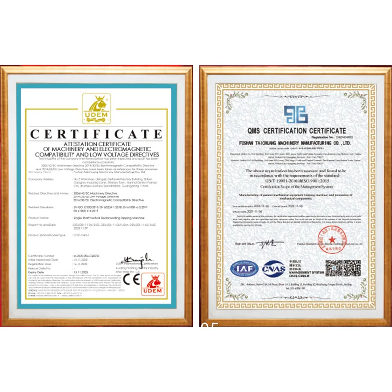 Blind Hole Vertical Reciprocating Nut Tapping Machine